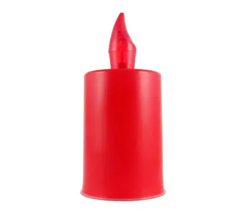 Lampy  LED Sviečka LED/2xAA teplá biela 10,8 cm červená 028 0000242