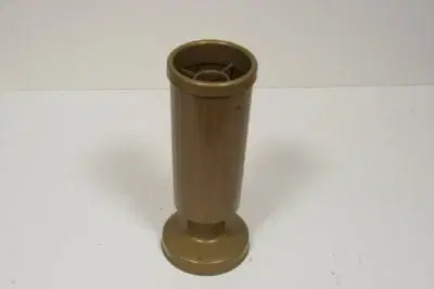 Dekoratívne vázy Kinekus Váza na hrob 30cm zlatá so záťažou