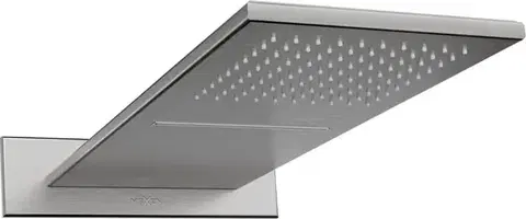 Sprchy a sprchové panely MEXEN - Vodopád hlavová sprcha štíhly 50x22 cm grafit 79190-66