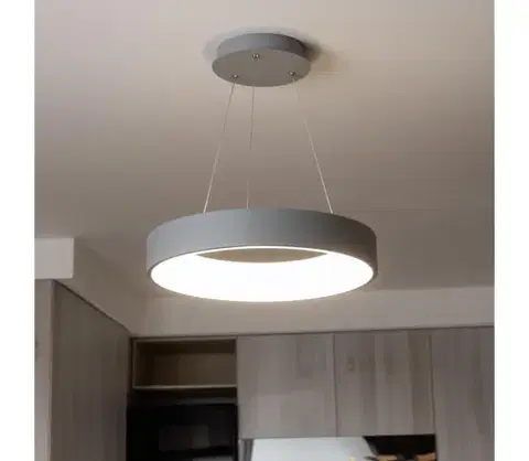 Svietidlá BRILAGI - LED Stmievateľný luster na lanku FALCON LED/80W/230V 3000-6500K + DO BRKL02R-80W/LED-SED