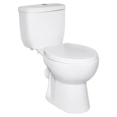 Záchody KERRA - Kompaktné WC Tetra (so sedadlom) s vortex splachovacím systémom 5907548123534