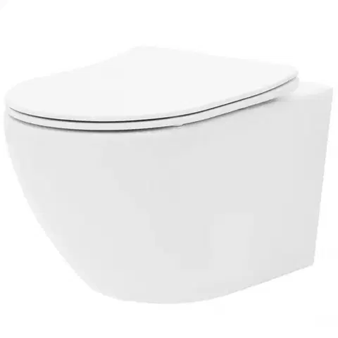 Sanitárna keramika Závesná misa Carlo Mini Rimless duroplast