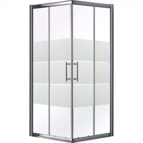 Sprchové kúty 90x90 Sprchový kút Mario 90 Sklo-chróm