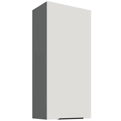 Kuchynské skrinky visiace Kuchynská skrinka Aria-Wh/Ant Anti Fingerprint 50g-108 1f