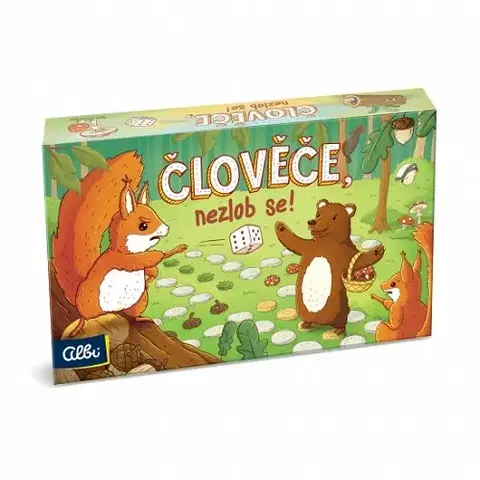 Párty hry Albi hra Človeče, nehnevaj sa pre deti