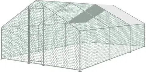 Záhradné skleníky Kinekus Voliera/klietka na chov hydiny 3x6x2m