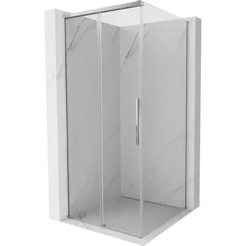 Sprchovacie kúty MEXEN/S - Rox sprchovací kút posuvný 120 x 120, transparent, chróm 8C2-120-120-01-00