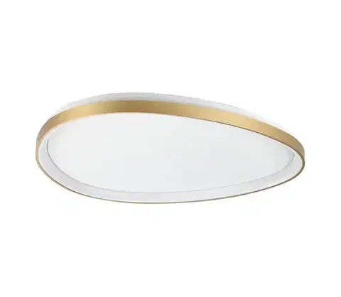 Svietidlá Ideal Lux - LED Stm stropné svietidlo GEMINI LED/42W/230V pr. 81 cm CRI 90 zlatá 329260