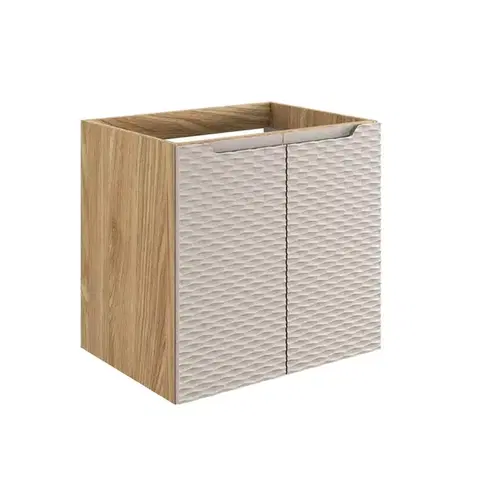 Skrinky do kúpeľne ArtCom Skrinka pod umývadlo OCEAN Beige 82-60-2D | 60 cm s dvierkami
