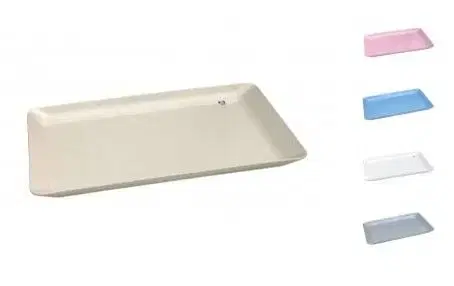 Podnosy a tácky Kinekus Podnos obdĺžnik 38x24cm, plast, mix farieb