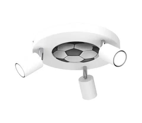 Svietidlá  Detské bodové svietidlo FUN 3xGU10/8W/230V biela/lopta 9364