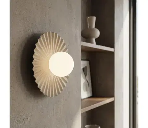 Svietidlá EMIBIG Nástenné svietidlo UMBRA 1xG9/8W/230V béžové 1728/K1M