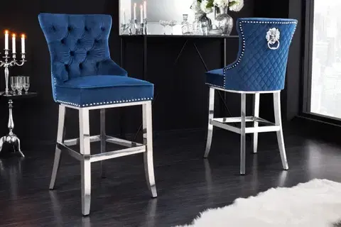 Barové stoličky Chesterfield barová stolička FRIXON Dekorhome
