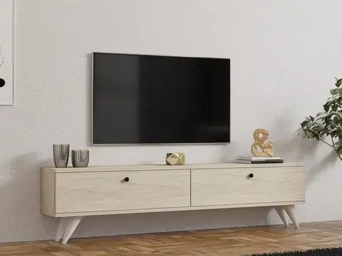 TV stolíky TV stolík Paris - Travertine