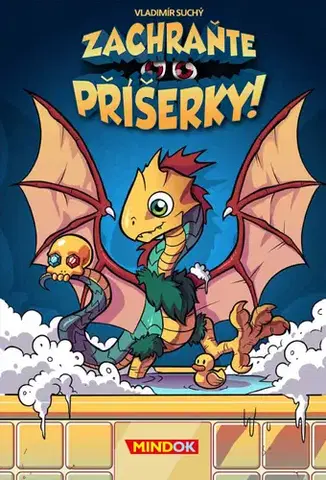 Rodinné hry Mindok Hra Zachráňte príšerky Mindok (hra v češtine)