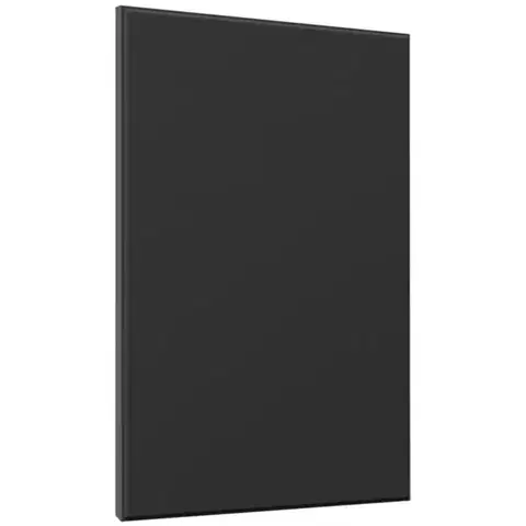 Kuchynské skrinky Čelo skrinky Luxeo F16-D60FZW tenký rám black