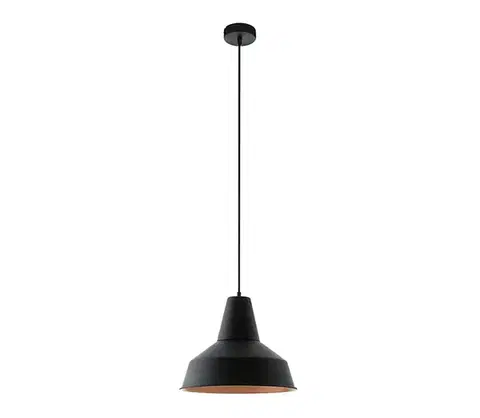 Svietidlá Eglo 49387 - Luster SOMERTON 1xE27/60W/230V 49387