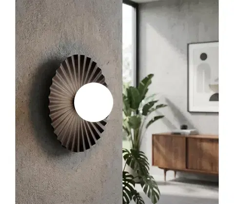 Svietidlá EMIBIG Nástenné svietidlo UMBRA 1xG9/8W/230V čierne 1726/K1M