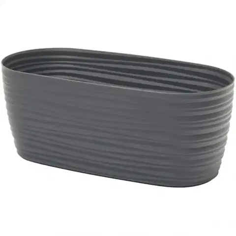 Záhrada Kvetináč Sahara Petit 31 cm antracit