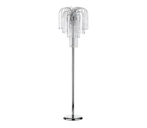 Lampy ONLI - Stojacia lampa PIOGGIA 3xE14/6W/230V chróm 4698/PT