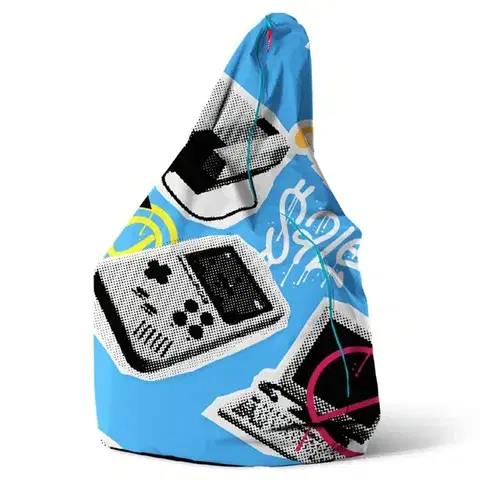 Taburetky Sedací vak Bag Gameboy