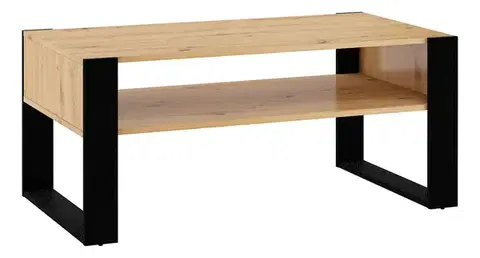 Konferenčné stolíky ArtBm Konferenčný stolík NUKA F | dub artisan