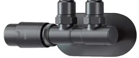 Radiátory do kúpeľne DEANTE - EPDM termostatický ventil pre kúpeľňový radiátor - ľavý AGI_DZL1