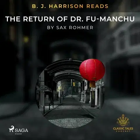 Detektívky, trilery, horory Saga Egmont B. J. Harrison Reads The Return of Dr. Fu-Manchu (EN)