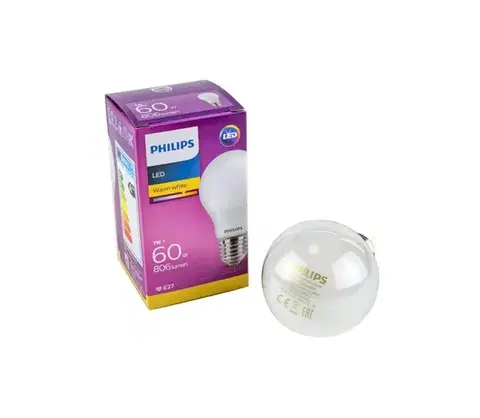 Žiarovky LED Žiarovka Philips E27/7W/230V 2700K 8718696472187
