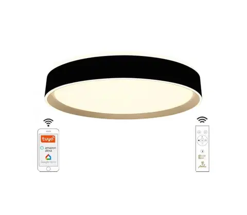 Svietidlá  LED Stmievateľné stropné svietidlo LED/48W/230V 2700-6500K Wi-Fi Tuya + DO LC902MB