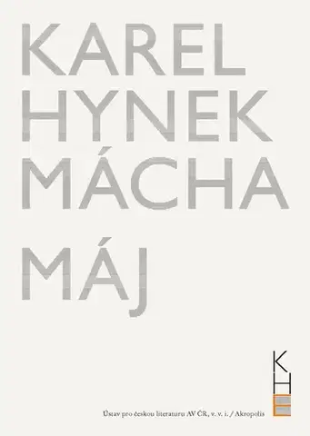 Poézia Máj - Karel Hynek Mácha