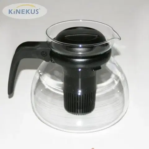 Dekoratívne vázy Simax Kanvica sklenená s filtrom Svatava1,5 l