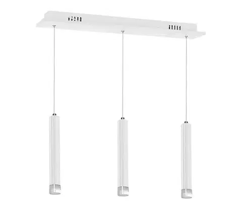 Svietidlá  LED Luster na lanku ALBA 3xLED/15W/230V biela ML189