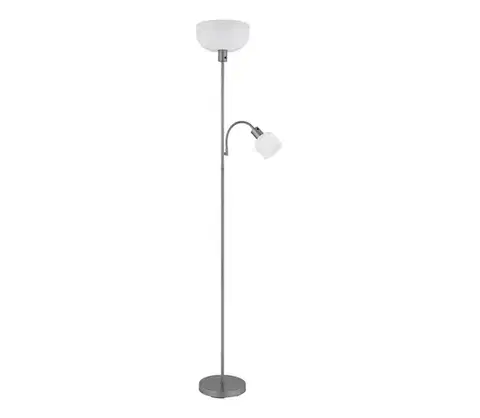 Lampy Globo 59947 - Stojacia lampa HINTON 1xE27/40W/230V + 1xE14/25W 59947