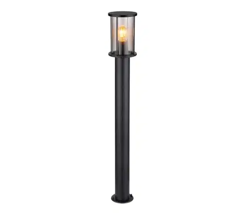 Záhradné lampy Globo 31363 - Vonkajšia lampa GRACEY 1xE27/60W/230V 100 cm IP54 31363