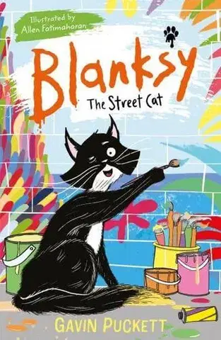 Rozprávky Blanksy the Street Cat - Gavin Puckett,Allen Fatimaharan