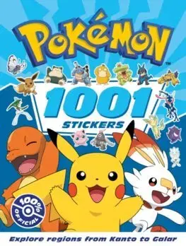 Nalepovačky, vystrihovačky, skladačky Pokemon: 1001 Stickers