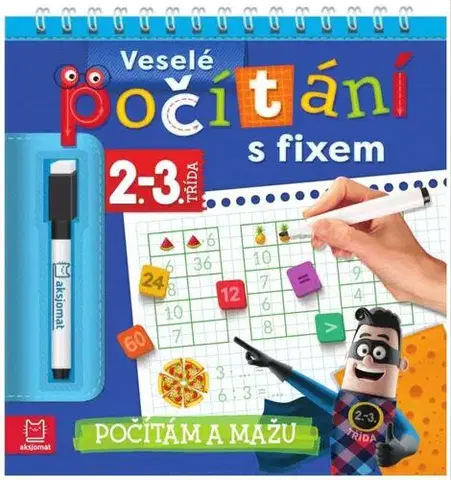 Pre deti a mládež - ostatné Veselé počítání s fixem - Počítám a mažu - Agnieszka Bator