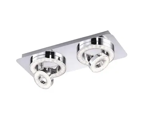 Svietidlá Leuchten Direkt 14521-17 - LED Stropné svietidlo TIM 2xLED/2,8W/230V + 2xLED/3,1W 14521-17