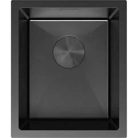 Kuchynské drezy MEXEN MEXEN - Trixo oceľový drez 1-bowl 370 x 440 mm, čierna 6412371000-70