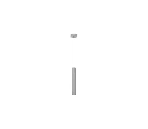 Svietidlá  LED Luster na lanku TUBA 1xGU10/4,8W/230V šedá W-KM 1111/1 GR