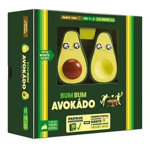 Párty hry ADC Blackfire Kartová hra Bum Bum Avokádo (hra v češtine)