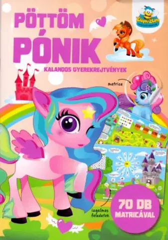 Nalepovačky, vystrihovačky, skladačky Pöttöm pónik