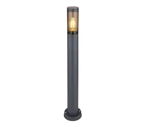 Záhradné lampy Globo 31588SA - Vonkajšia lampa BOSTON 1xE27/23W/230V IP44 31588SA