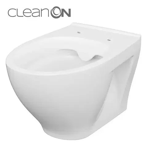 Záchody CERSANIT - ZÁVESNÁ WC MISA MODUO CLEANON BEZ SEDÁTKA K116-007-PT