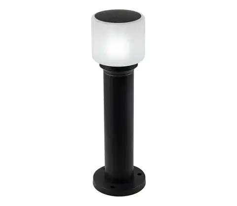 Záhradné lampy  Vonkajšia lampa MADRID 1xE27/12W/230V 40 cm IP44 čierna 331403