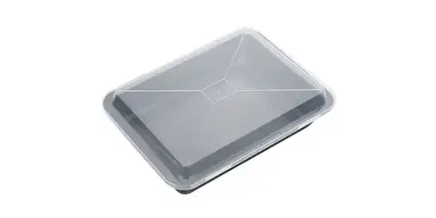 Plechy Tescoma plech na pečenie hlboký s plastovým poklopom DELÍCIA 36 x 25 cm