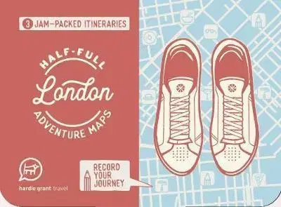 Atlasy sveta, rodinné atlasy Half-full Adventure Map London - Sam Trezise