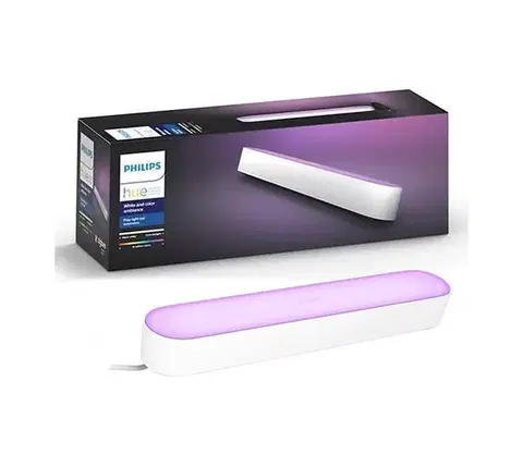 LED osvetlenie Philips -Rozširovacia LED RGB Stmievateľná stolná lampa Hue PLAY LED/6W/230V čierna 78203/30/E7