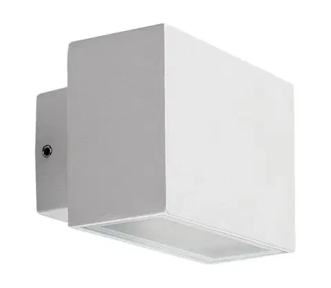 Svietidlá Rabalux 77074 - LED Vonkajšie nástenné svietidlo MATARO LED/7W/230V IP54 biela 77074